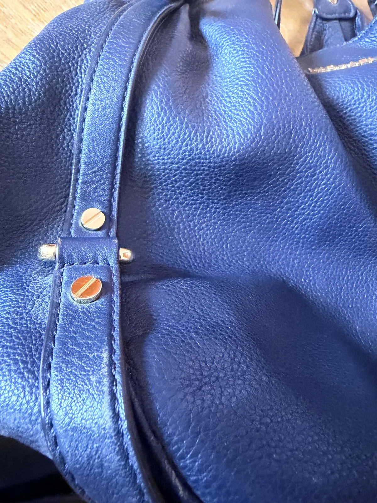 Сумка синяя Michael Kors