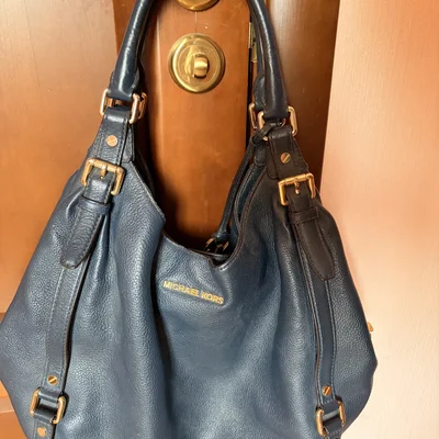 Сумка синяя Michael Kors